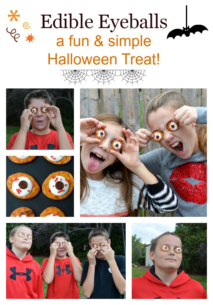 Halloween Snack Recipe - Edible Eyes