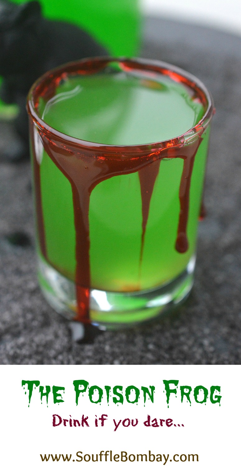 The Poison Frog - A Halloween Moonshine Recipe