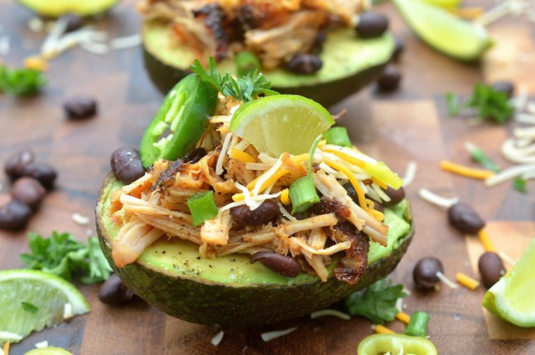 Pulled Pork Stuffed Avocado