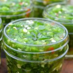 Jalapeno Relish made by quick pickling, ready overnight and lasts for weeks. Makes a great food gift!
