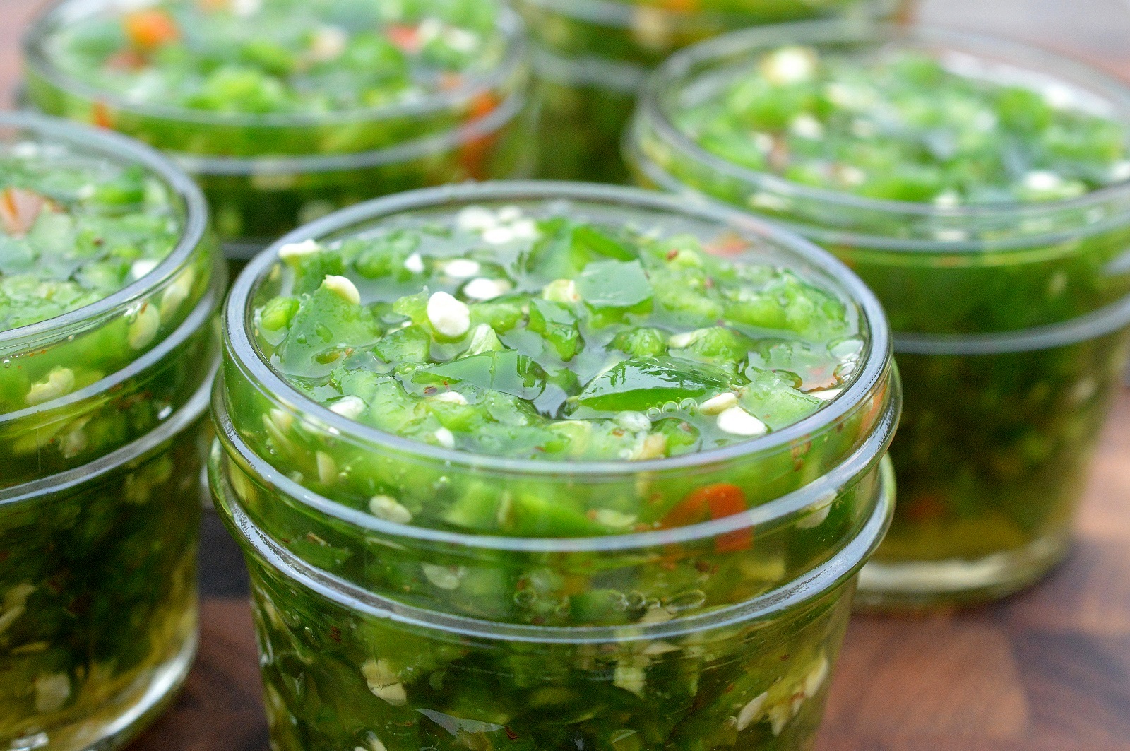 Jalapeno Relish made by quick pickling, ready overnight and lasts for weeks. Makes a great food gift! 