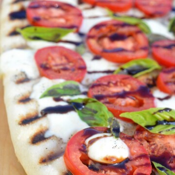 Caprese Pizza On Your Grill