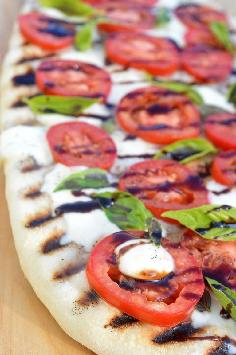 Caprese Pizza On Your Grill