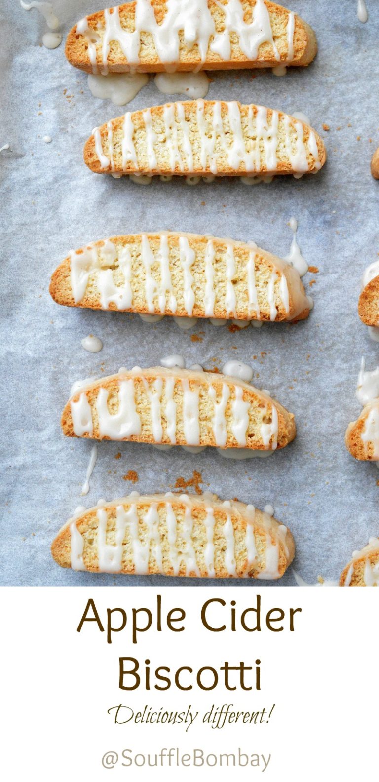Apple Cider Biscotti are different, delicious and make a great food gift!