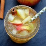 Apple Ginger Cocktail is crisp, delicious and Fall in a glass!