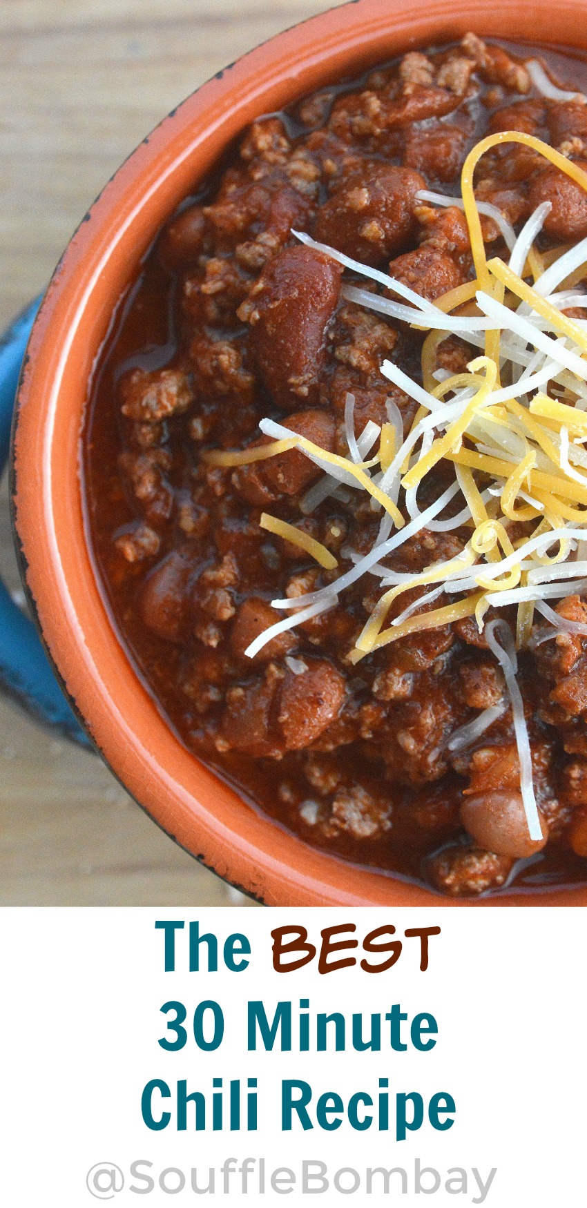 The BEST 30 Minute Chili Recipe