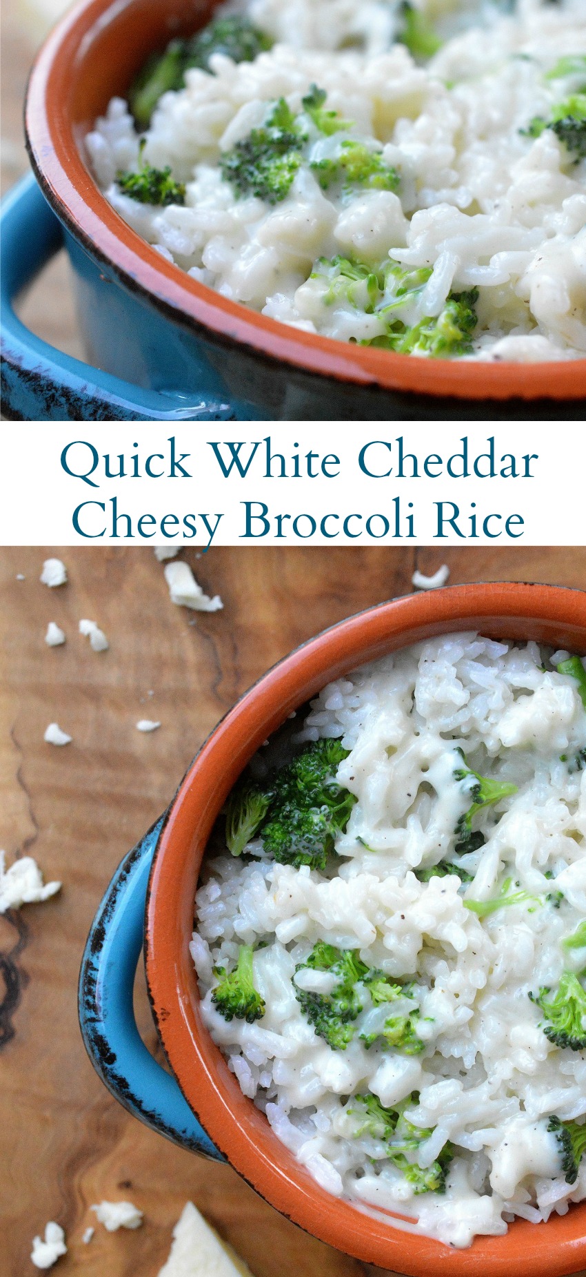 White Cheddar Cheesy Rice