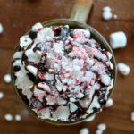 Peppermint Hot Chocolate - Go all out and load your hot chocolate up!