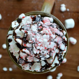 Peppermint Hot Chocolate Recipe - Rockin Mama™