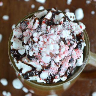 Delicious Fun! Loaded Peppermint Hot Chocolate