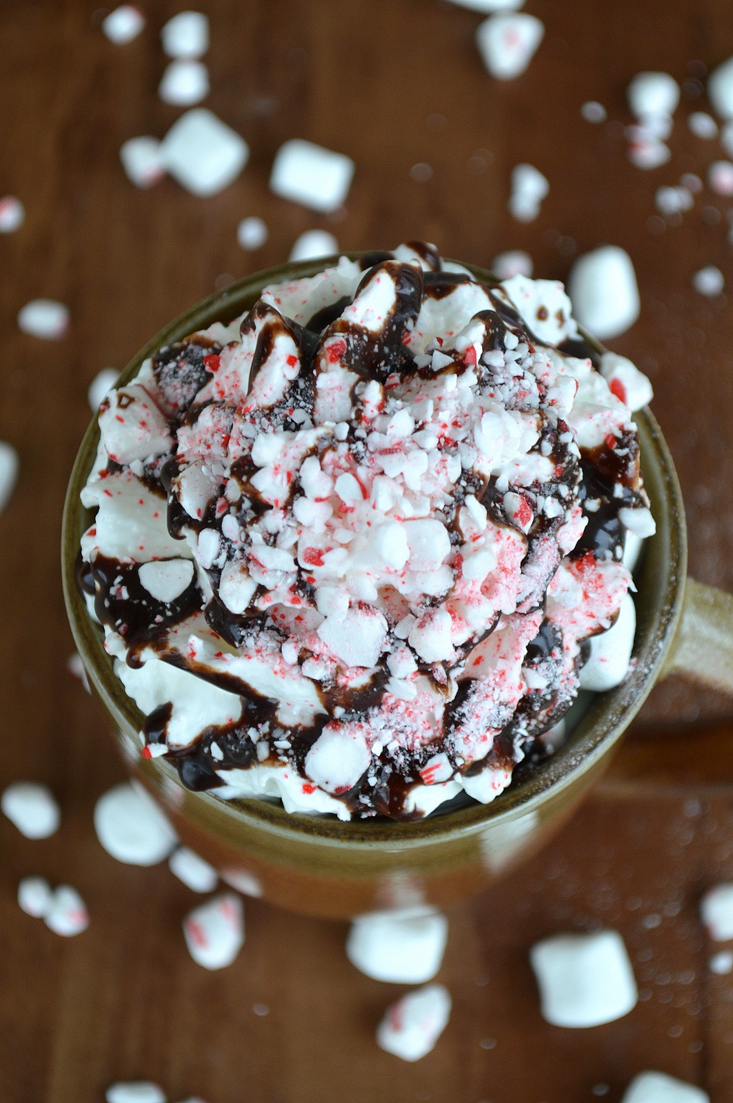 Delicious Fun! Loaded Peppermint Hot Chocolate