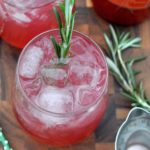 Delicious Blood Orange Rosemary Vodka Cooler