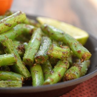 Cajun Green Beans - Healthy, delicious and just 2 ingredients to make!