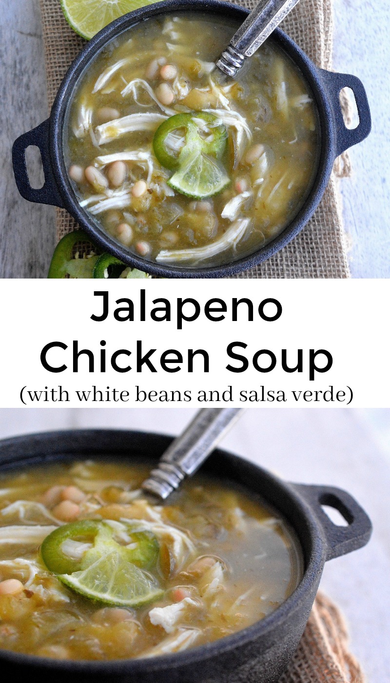 Jalapeno Chicken White Bean Soup