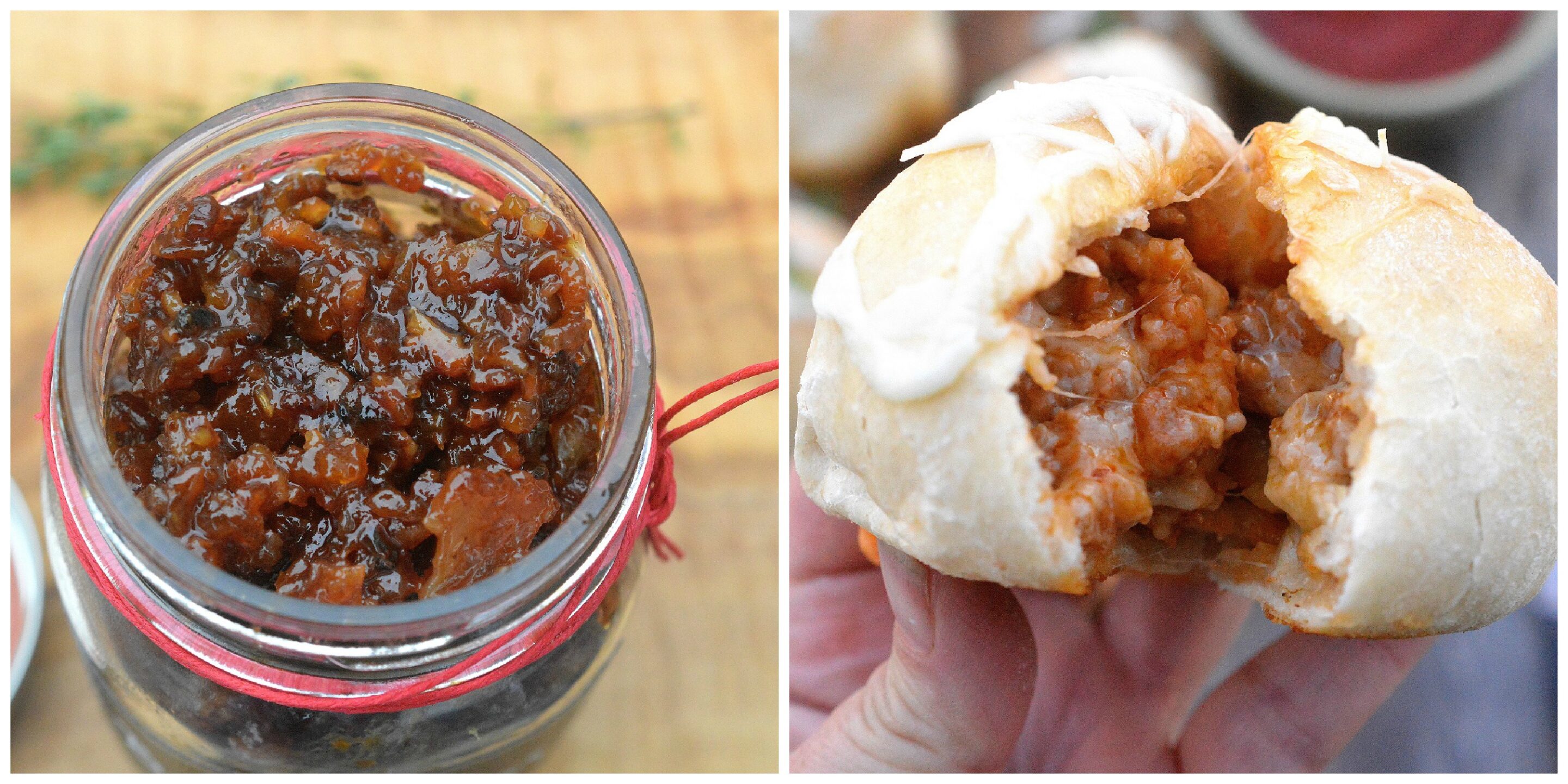 Bacon Jam in a jar and Cheesy Sausage Bombs!