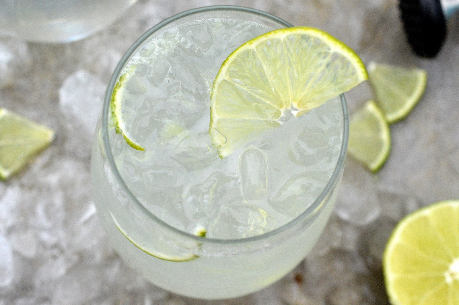 Homemade Low Carb Vodka Lime Coolers with half the calories of a traditional cooler plus