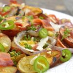 Grilled Potato Salad with Bacon & Jalapenos