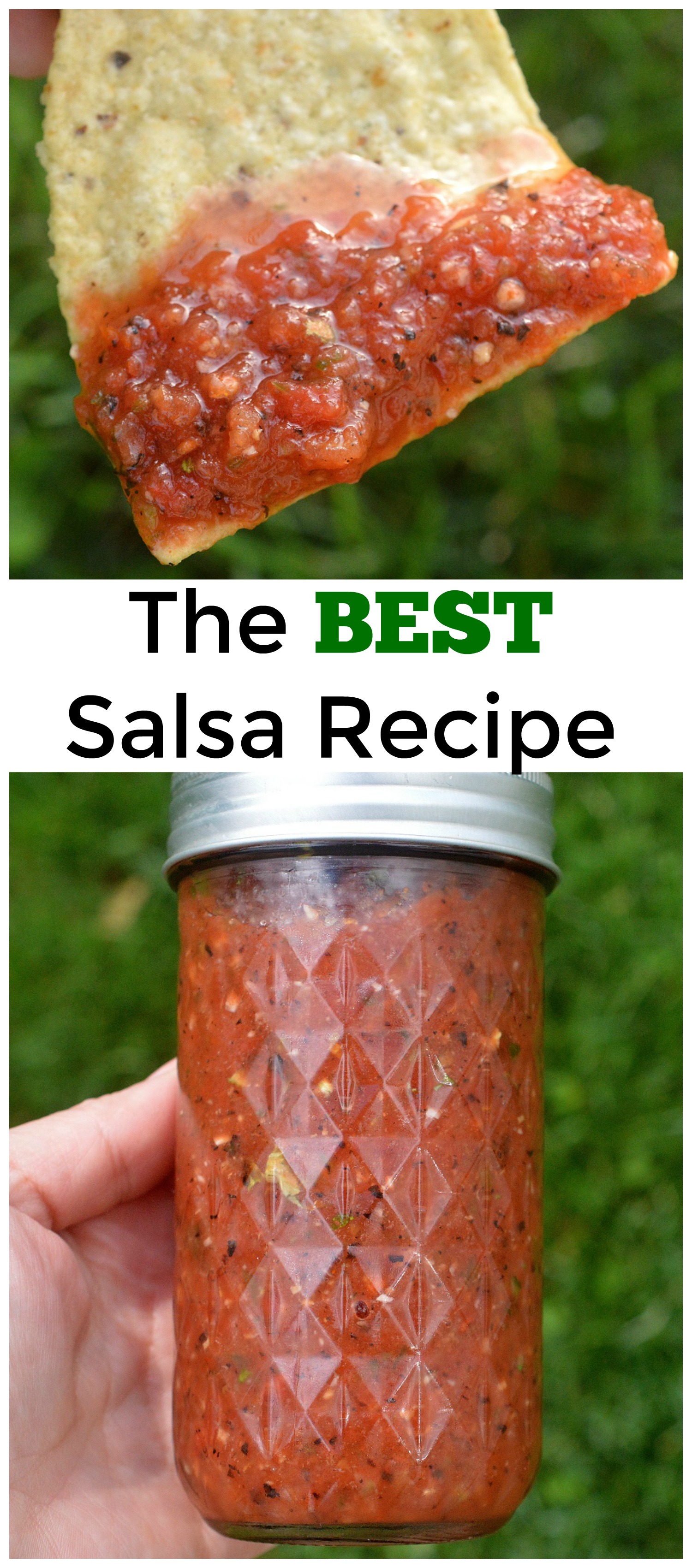 The BEST Salsa Recipe - SO good, that you may just want to drink it! 