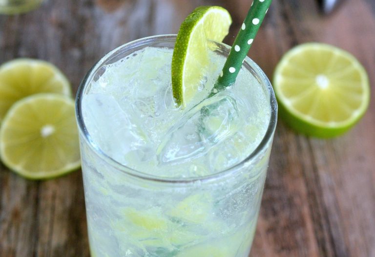 Homemade Lime Soda - Crisp & refreshing...