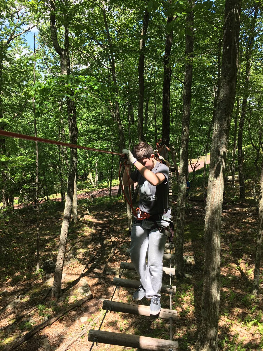 Treetop Obstacle Course at Skytop Lodge