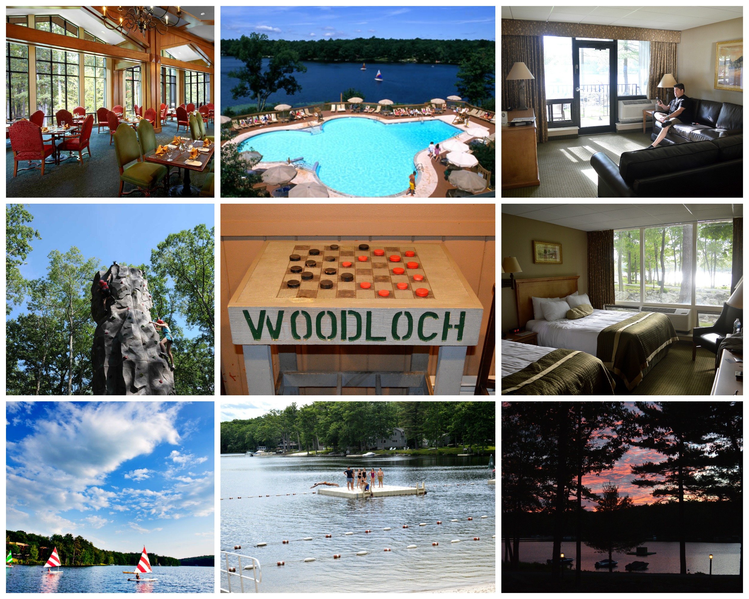 Woodloch Resort in the PA Poconos a full filled Dirty Dancing-esq vacation spot! 