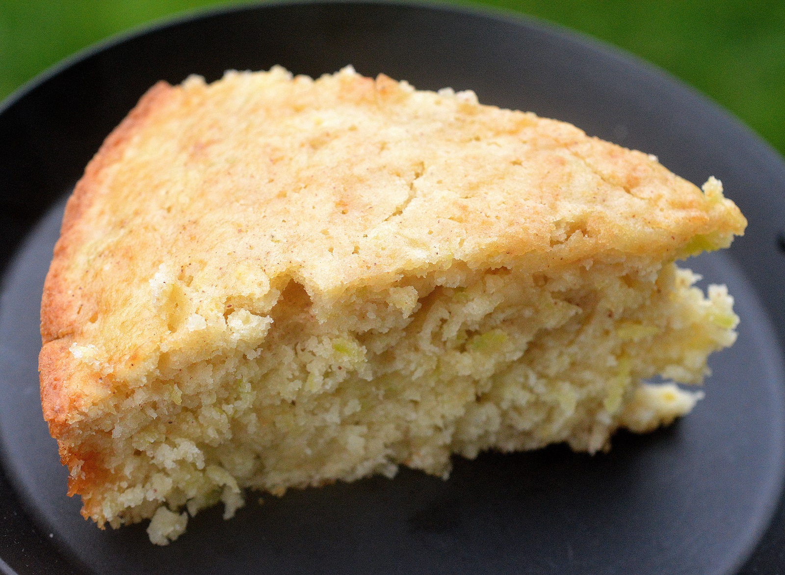 Skillet Zucchini Yogurt Cake. Sweet and moist...Delicious! 