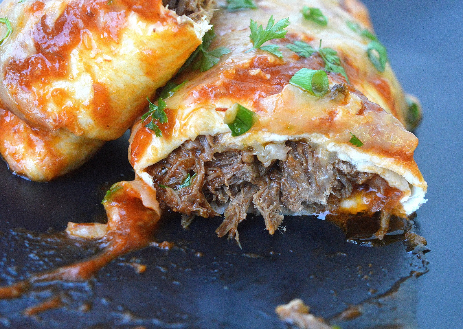 Incredibly delicious Beef Enchiladas These are SO good, they could be the best you've ever had in or out!