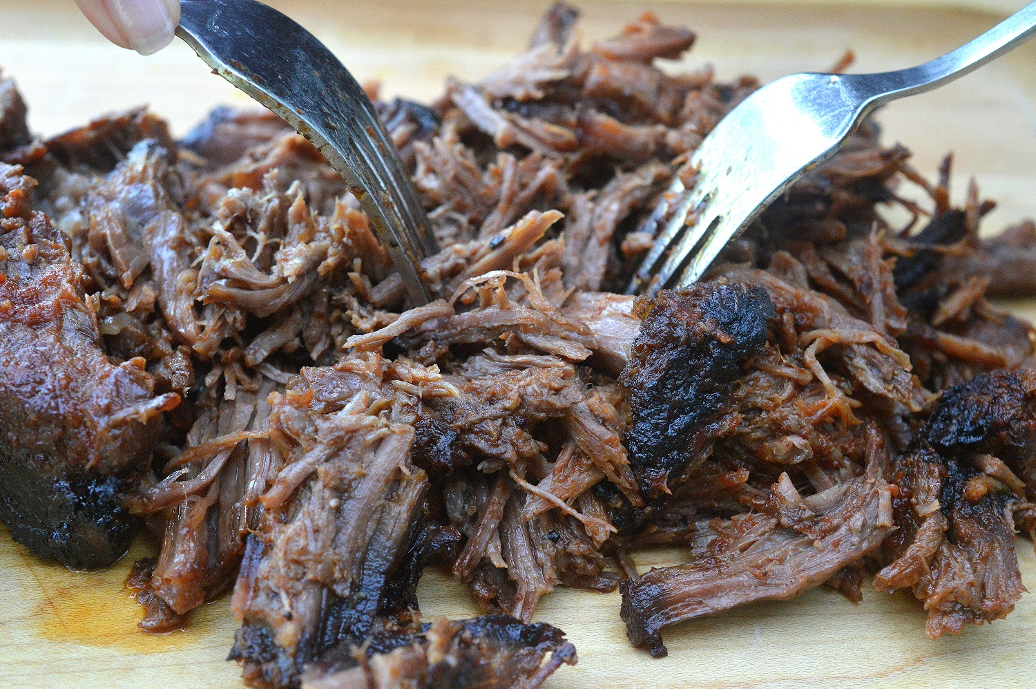 Shredded Chuck Roast for Beef Enchiladas 