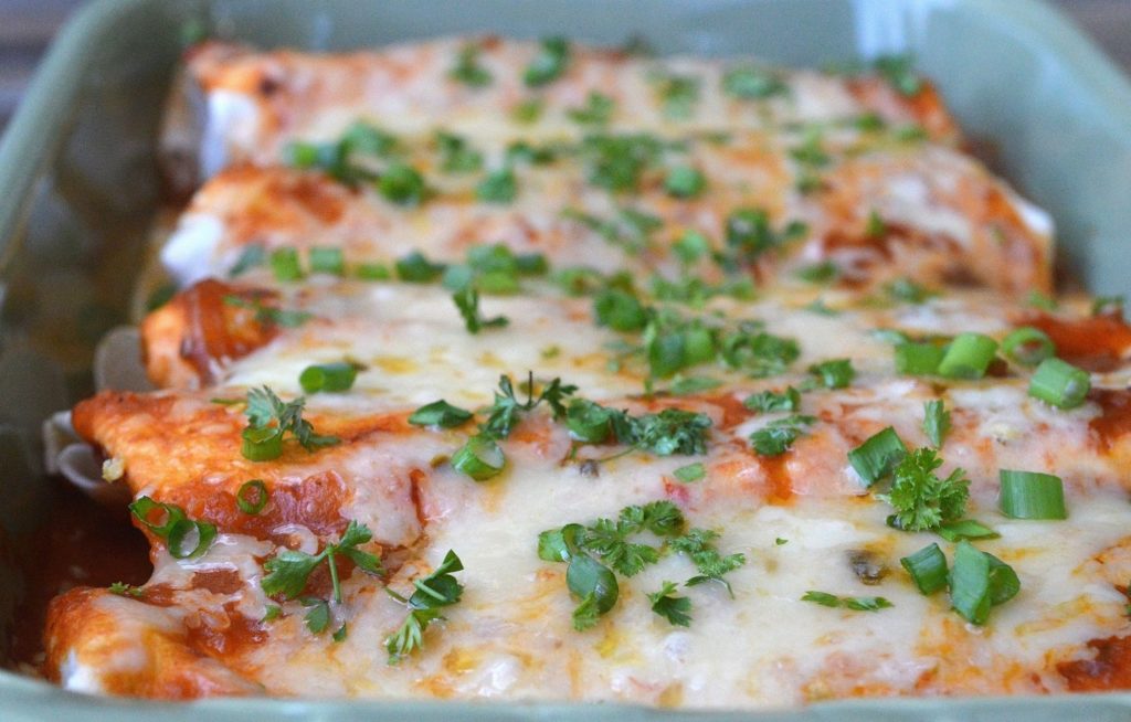 Shredded Beef Enchiladas