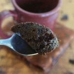 Recipe for a 3 Minute Mug Brownie, it doesn't get any easier than this! Warm and delicious...It hits the spot!