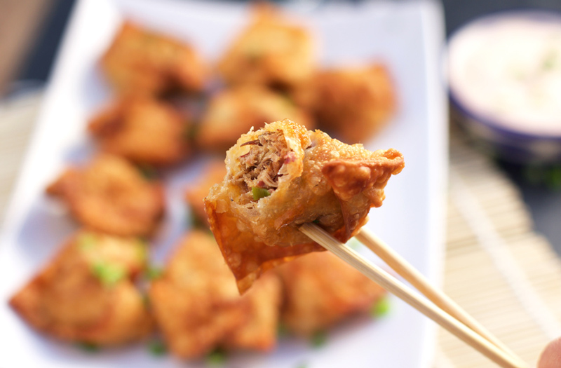 The Ultimate List of Recipes to make with Pulled Pork Smoke Pulled Pork Wontons