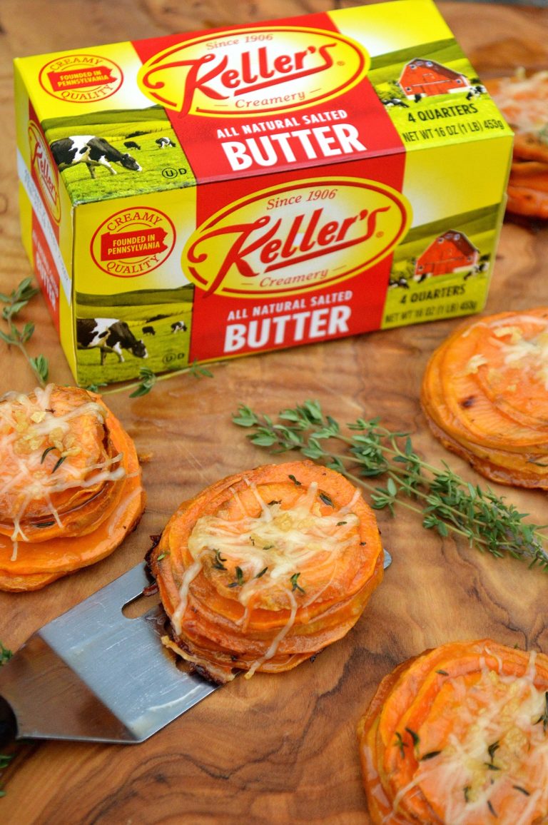 Maple Butter Sweet Potato Stacks are delicious and easy to make, plus ...