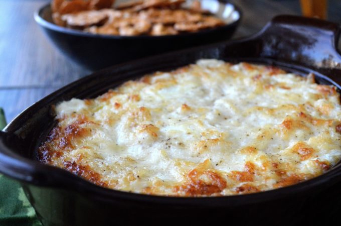 BEST Hot Onion Dip