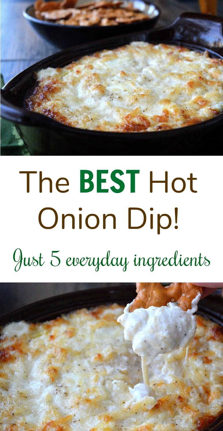 The BEST Hot Onion Dip recipe