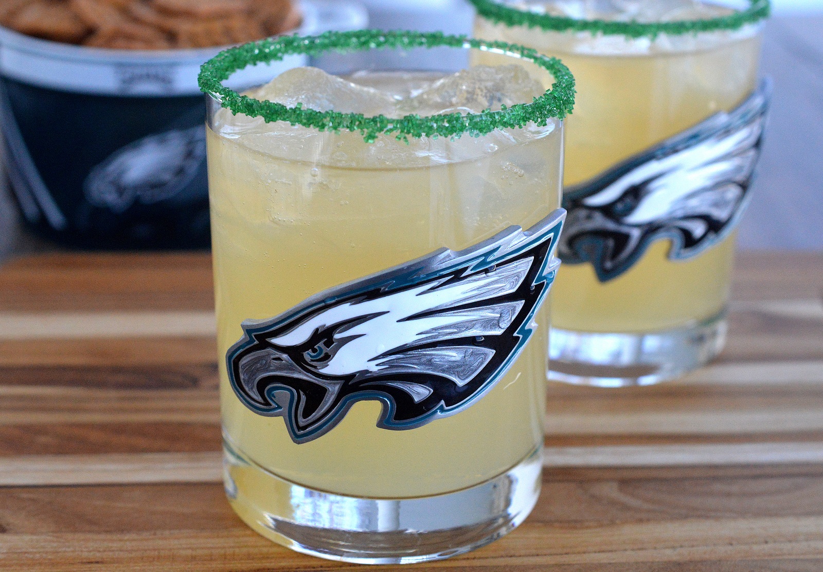 The Philadelphia Eagles Limebacker Cocktail