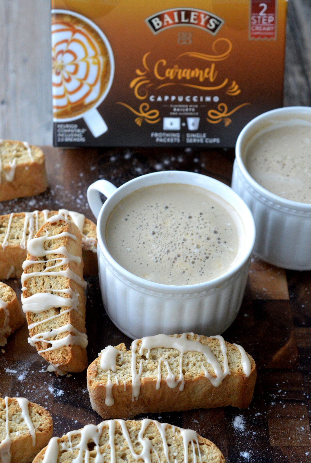 Caramel Cappuccino Biscotti