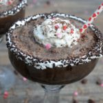 Frozen Hot Chocolate Recipe that will blow your mind! Just a handful of ingredients and a blender yield an amazing chocolate experience!