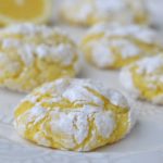 Easy Lemon Crinkle Cookies, perfect for Spring and Easter