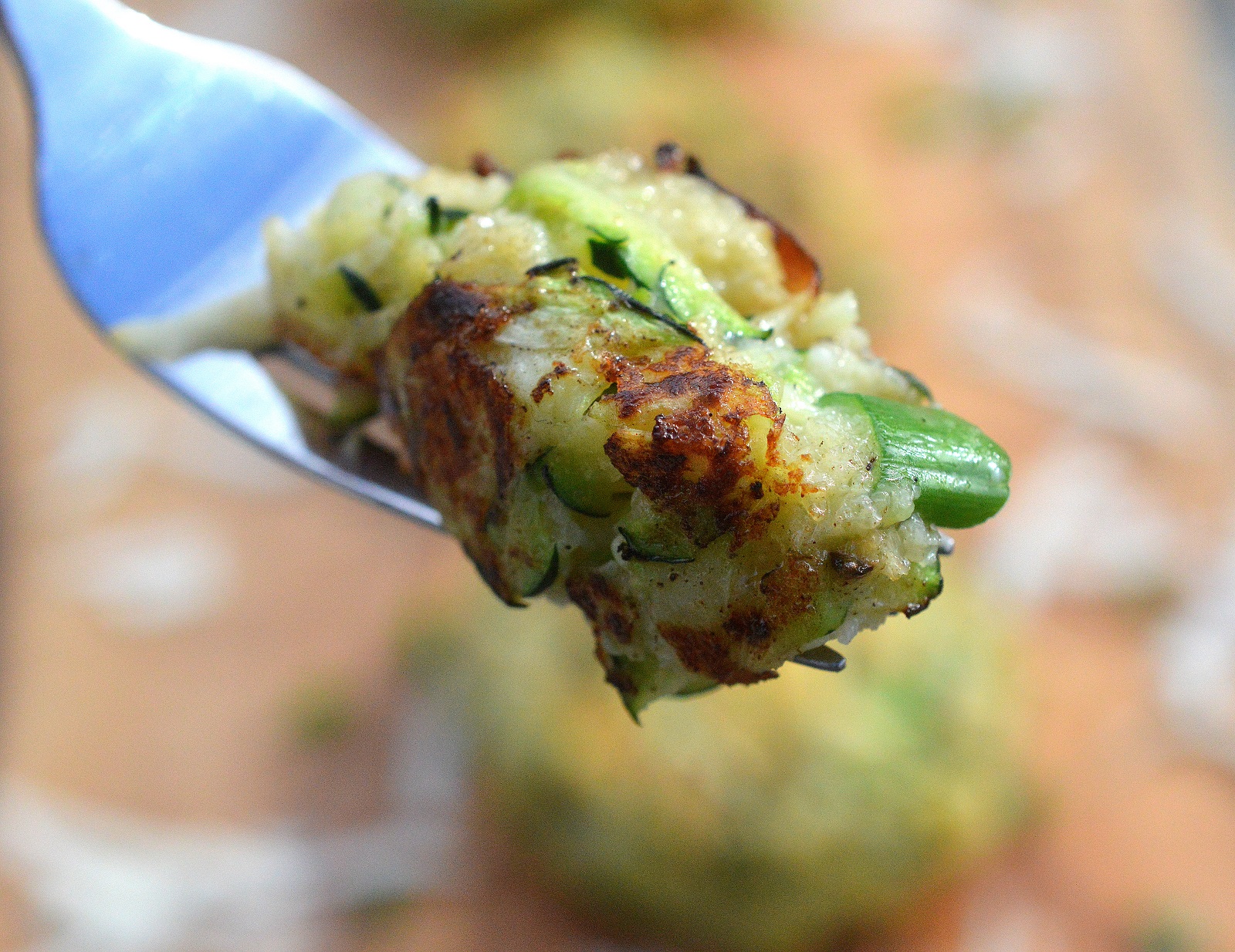These Cheesy Zucchini Cakes are different and delicious! Plus they are low carb and keto friendly! 