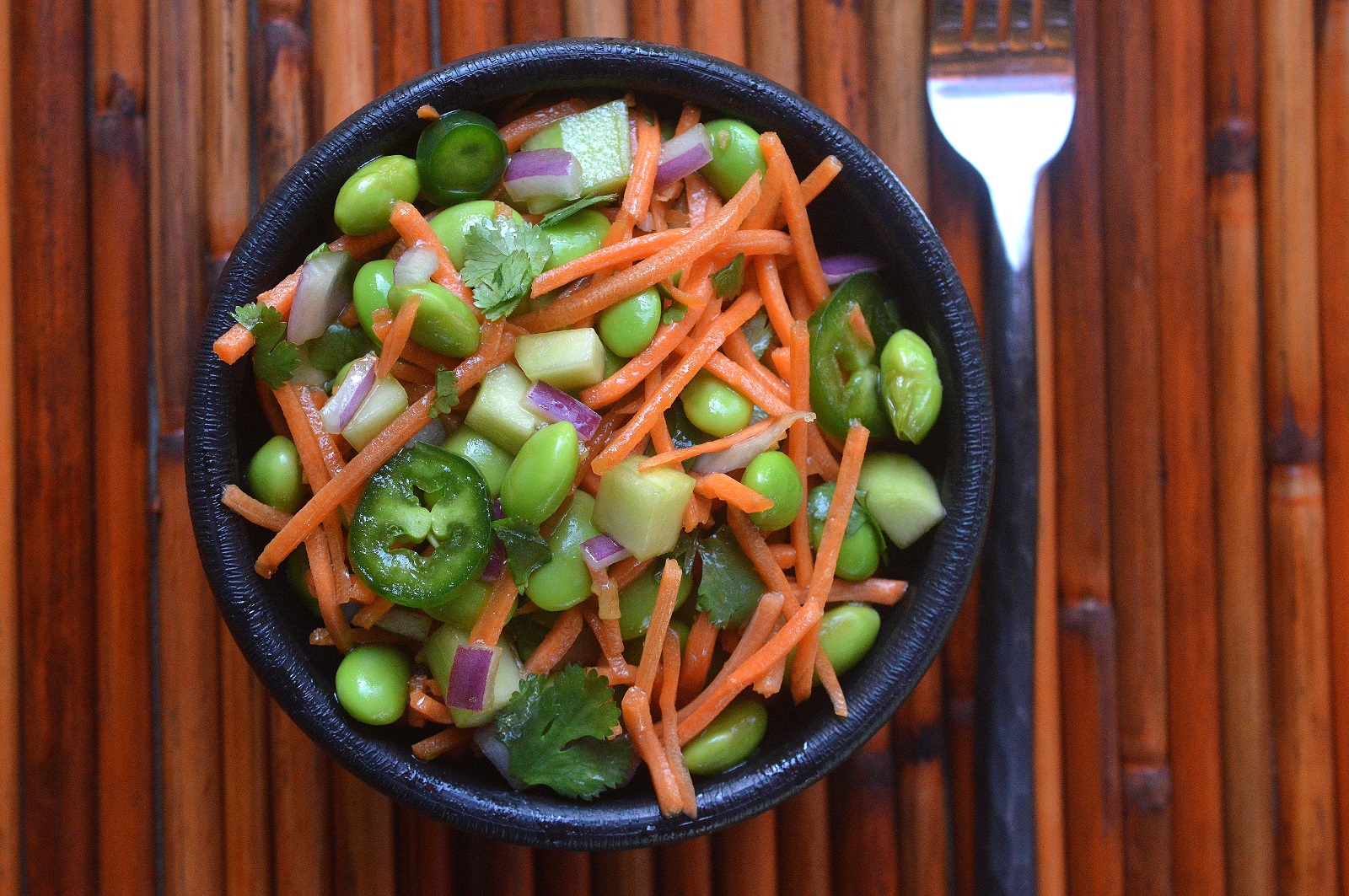 Love this Asian Edamame Salad!