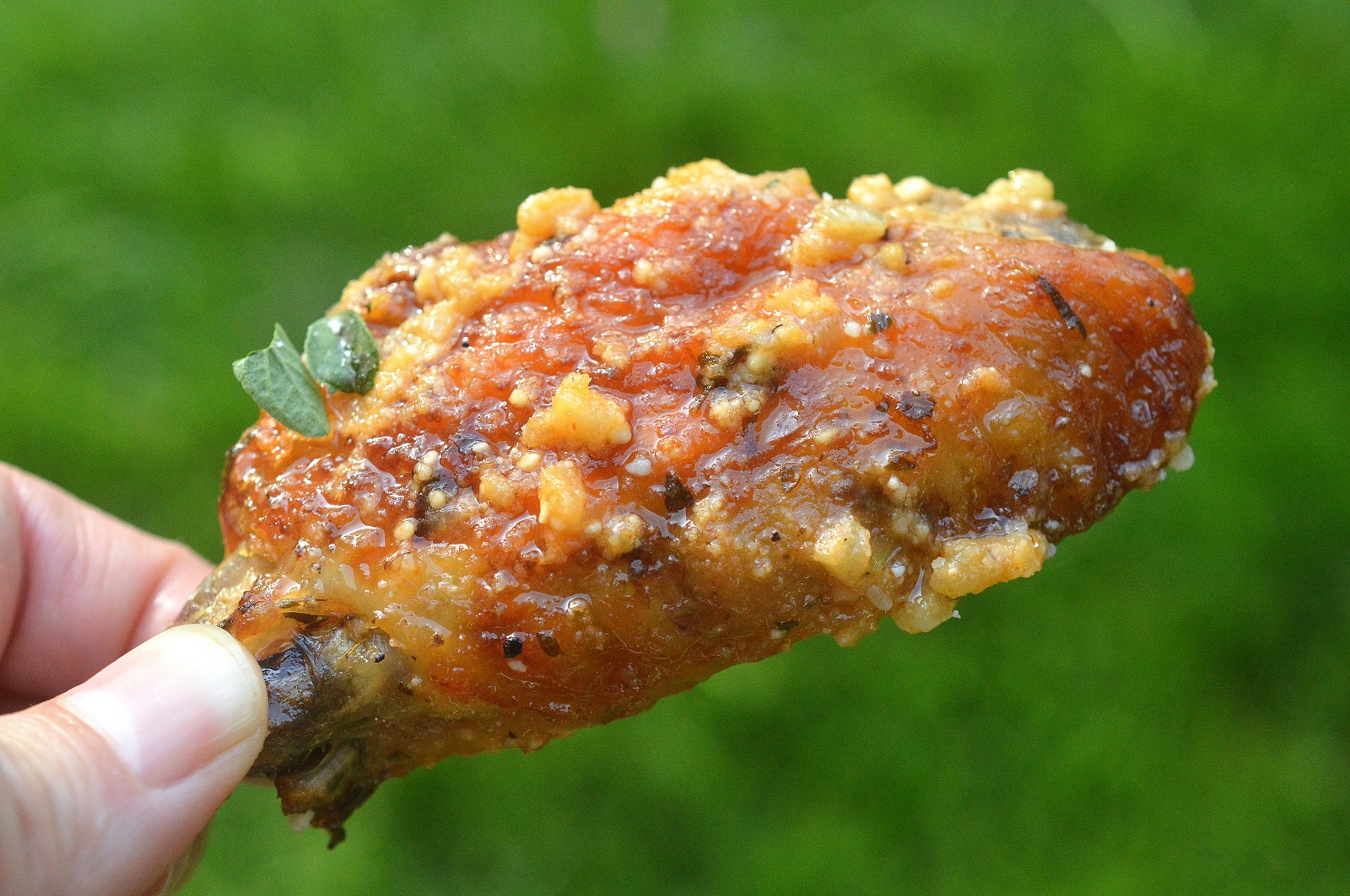 Crispy Baked Parmesan Garlic Wings