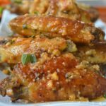 Crispy Baked Parmesan Garlic Wings