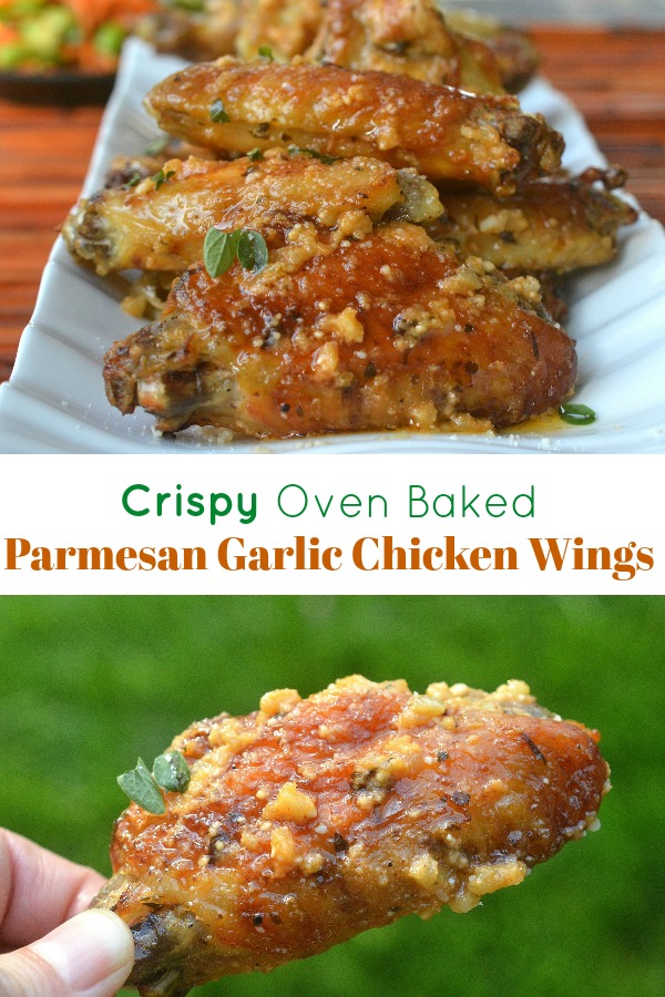 Crispy Baked Parmesan Garlic Wings - Souffle Bombay