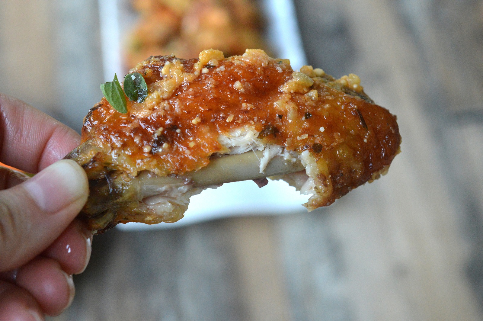 Crispy Oven Baked Parmesan Garlic Wings