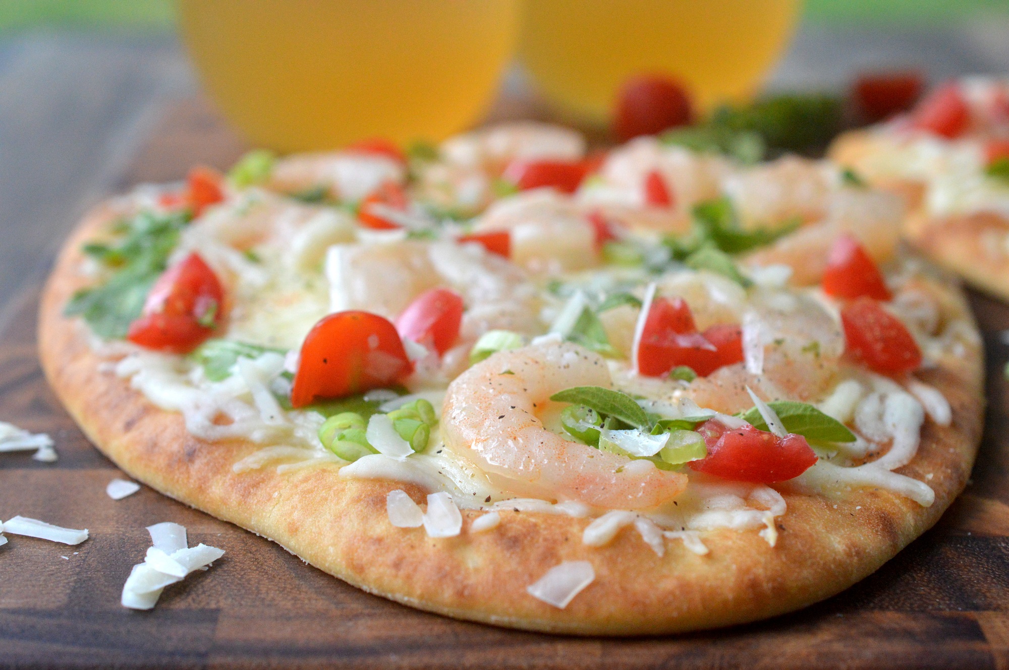 Shrimp Scampi Flatbread