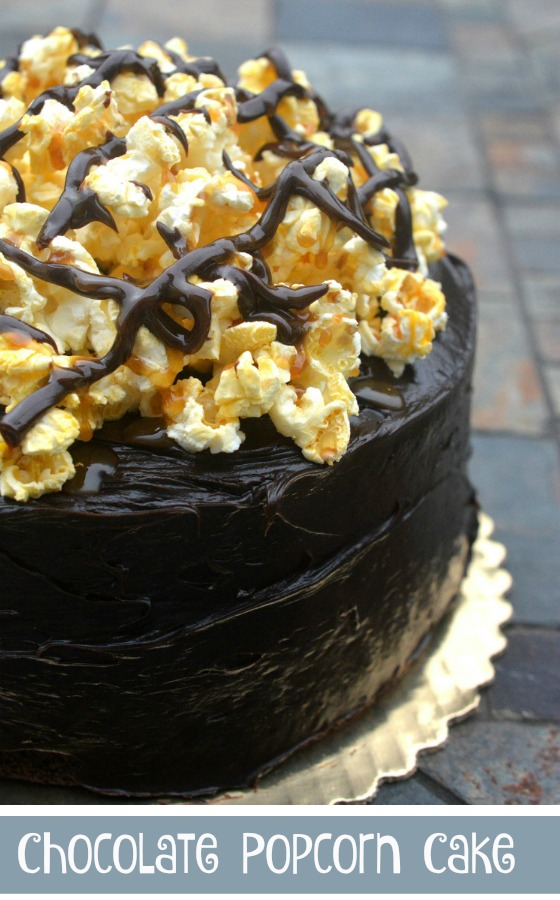 Chocolate Caramel Popcorn Cake - cabfoods.co.za