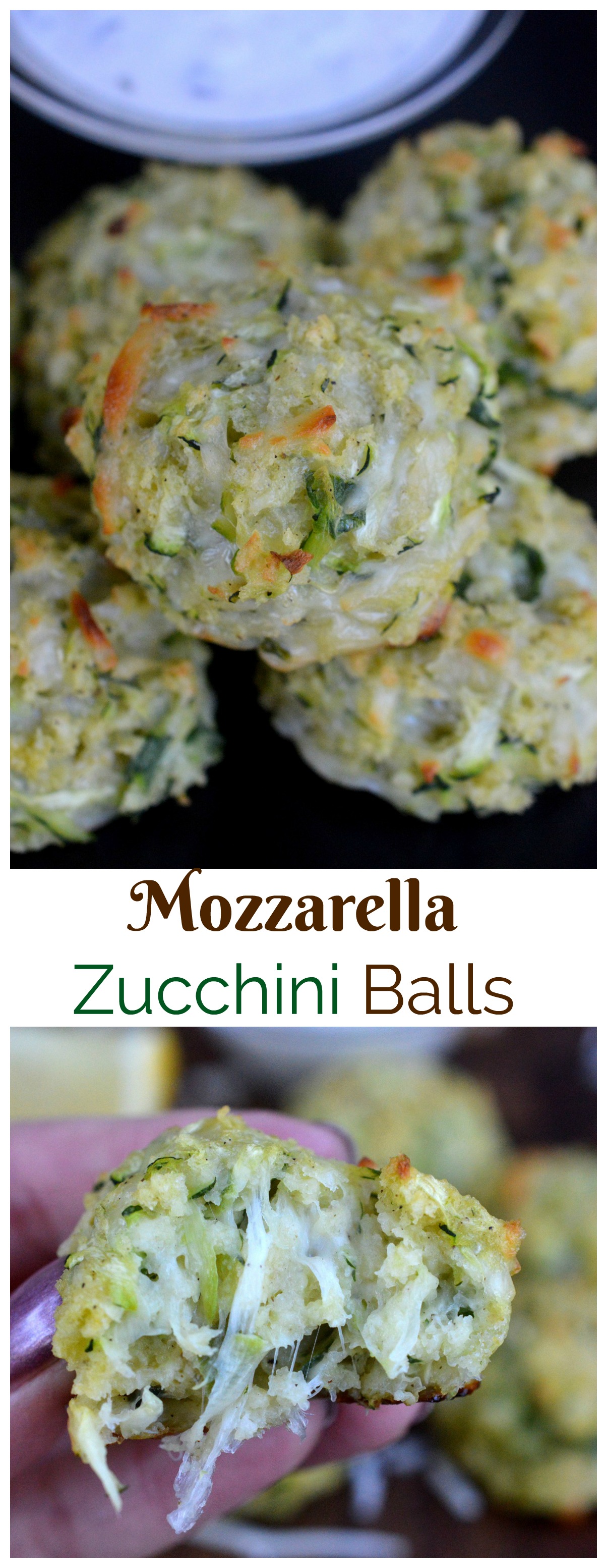 Mozzarella Zucchini Balls