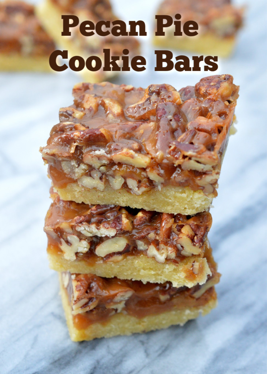 Easy Pecan Pie Cookie Bars