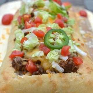 Stuffed Taco Bread