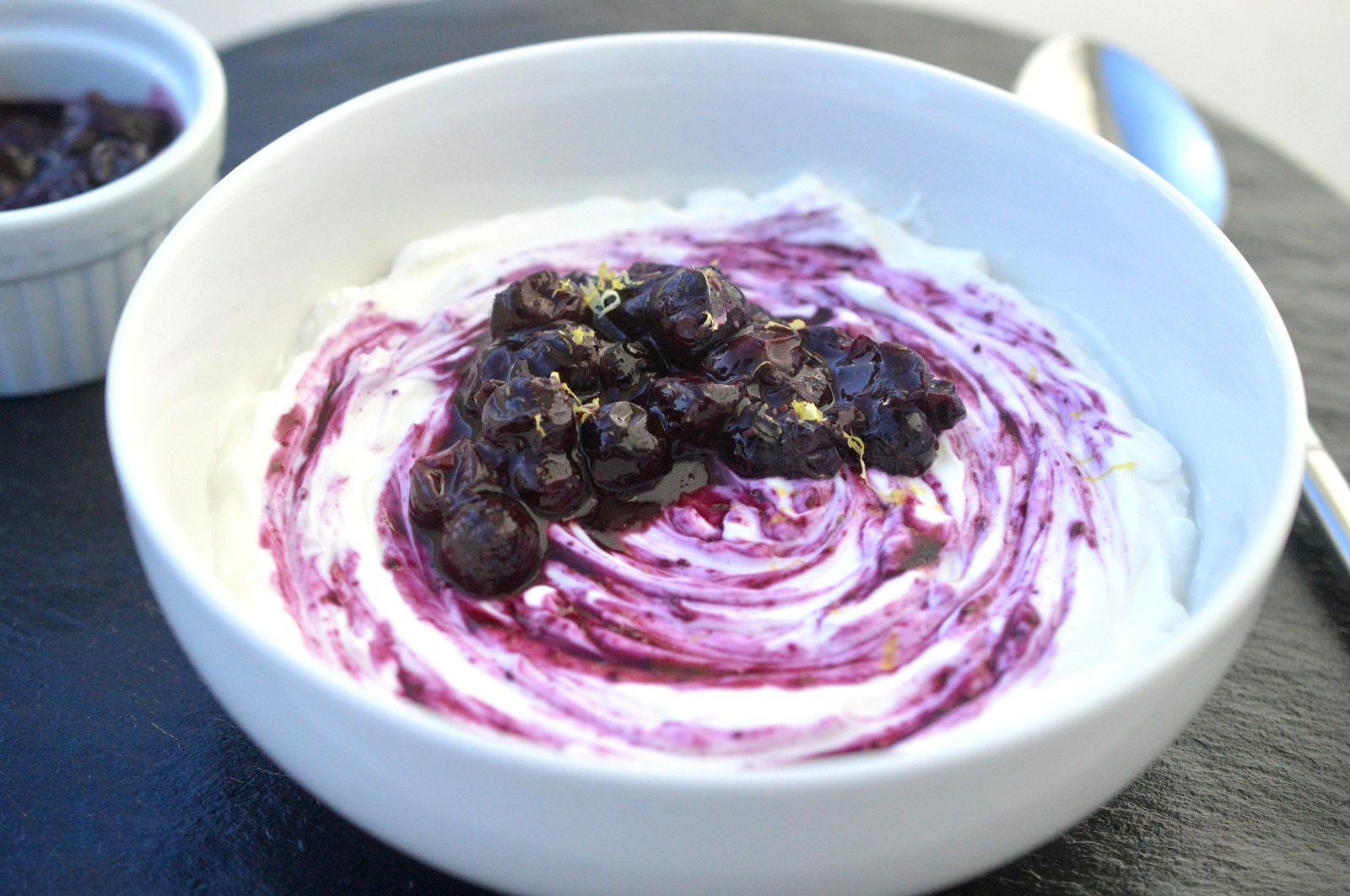 Homemade Blueberry Swirl for Yogurt
